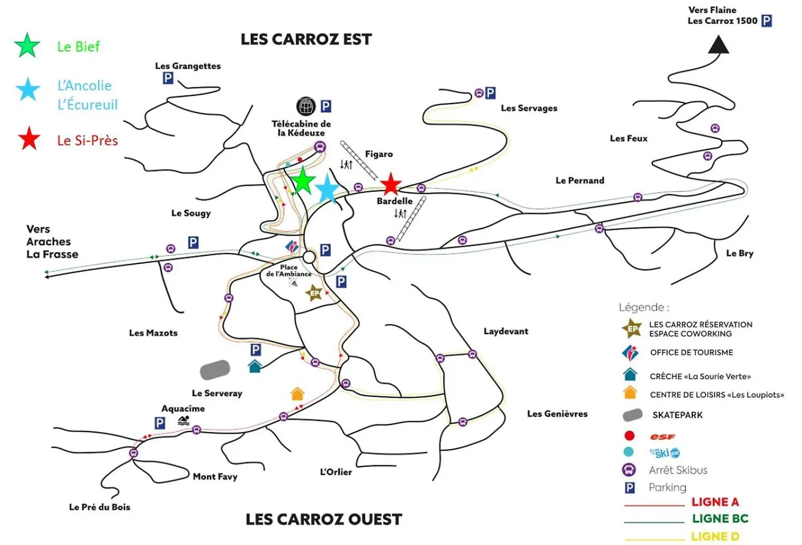 Le Si-Pres Pied Des Pistes Apartamento Les Carroz d'Araches